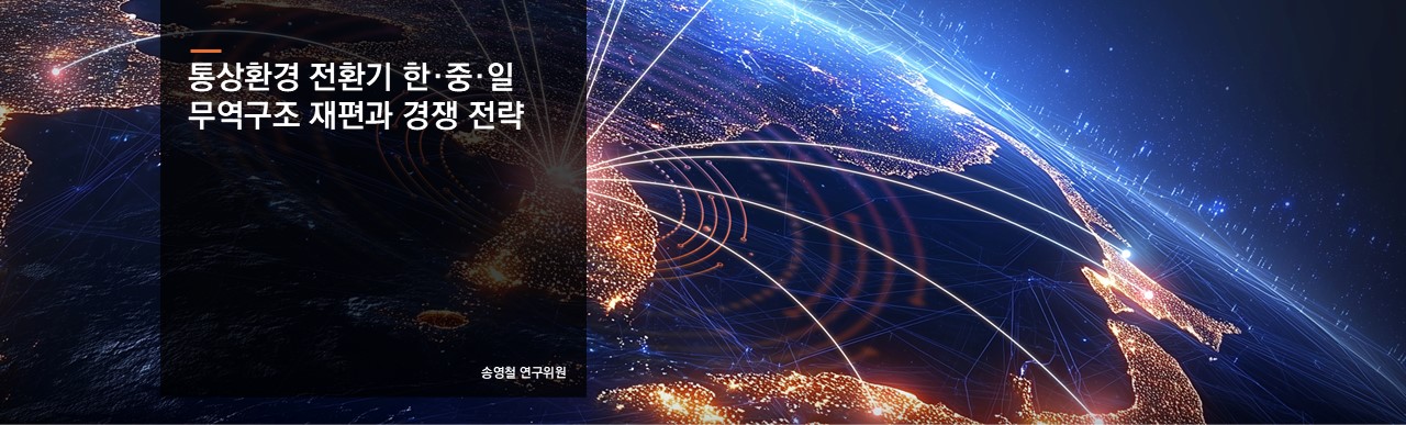 통상환경 전환기 한·중·일 무역구조 재편과 경쟁 전략
송영철 연구위원
